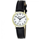 Ravel Womens Classic Strap Black / Gold / White Watch R0129.16.2