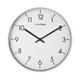 Widdop Hometime Grey Plastic Wall Clock with Sweep Movement 30cm