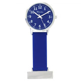 Ravel Blue Silicone Nurses Fob Watch R1107.16