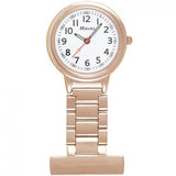 Ravel Easy-Read Nurses Watch Rose Gold Tone R1101.40