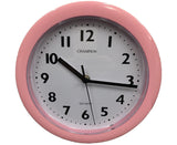 Champion Bold 9 inch Kitchen Pink Wall Clock KC515PNK