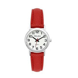 Pelex Red Ladies Leather Quartz Watch PLX-034-R