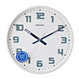 Widdop Rhythm Round Wall Clock Pearl White Silent