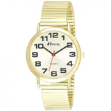 Ravel Mens Watch Gilt Expander Strap Watch R0208.05.1s