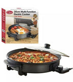 Quest 30cm Multi-Function Electric Cooker Pan with Lid, 1500 W- 35410