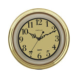 Amplus 12" Gold Wall Clock PW031G